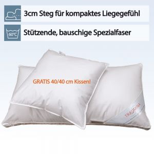 Polster Exclusive Faser Traumina "Kuschel mich"-40/80 cm